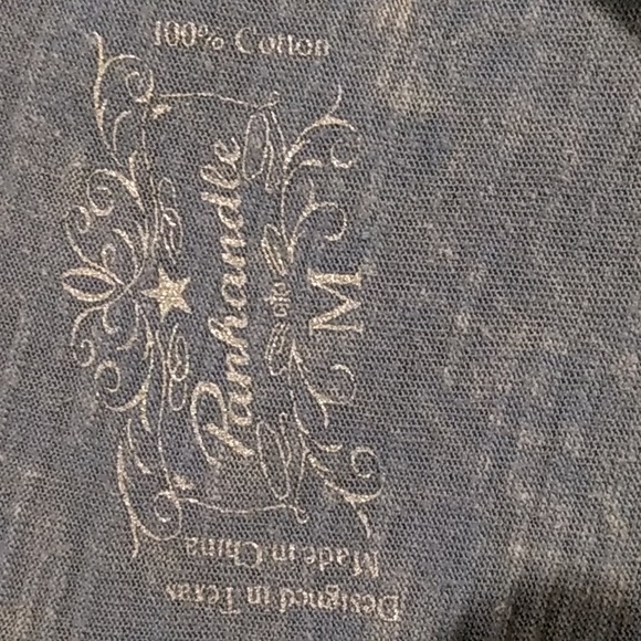 Ladies panhandle tunic,American Flag Let Freedom Ring.size M. - Picture 5 of 6